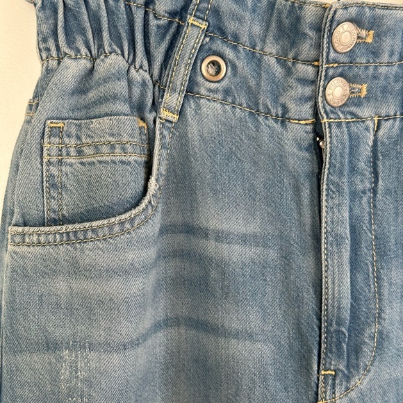 Pilcro -Anfhropologie Organic Cotton Wide-Leg Relaxed Jeans-28(S-M). - Picture 6 of 11